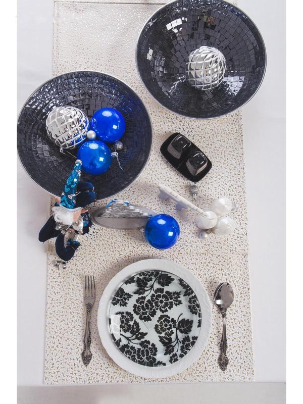 Набор шаров пластик d-8 см, 4 шт 