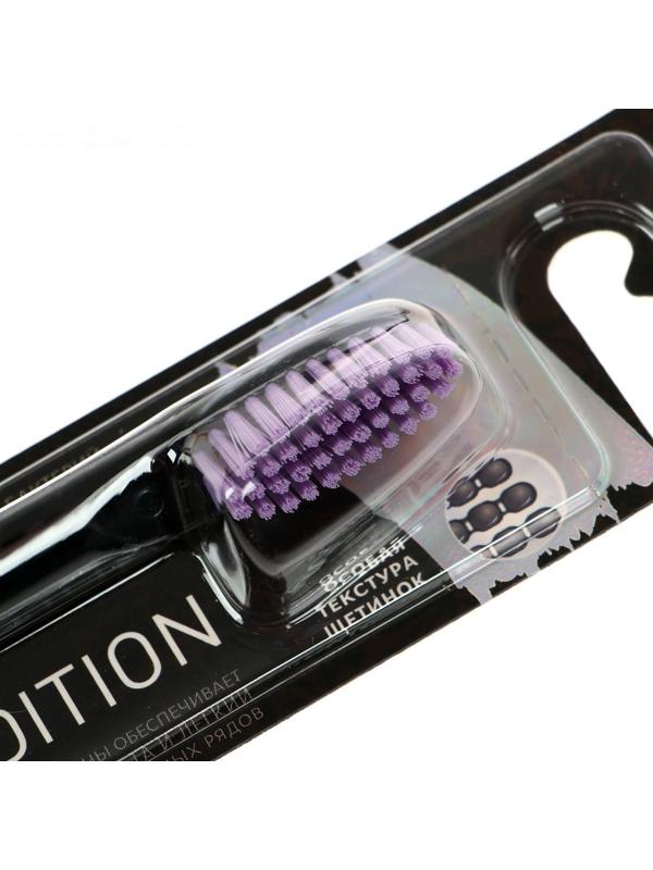 Зубная щетка R.O.C.S. Black Edition Classic, средняя микс