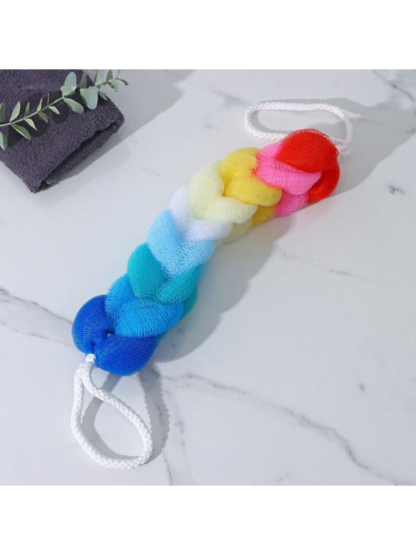 Мочалка для тела Доляна «Радуга», 70 гр