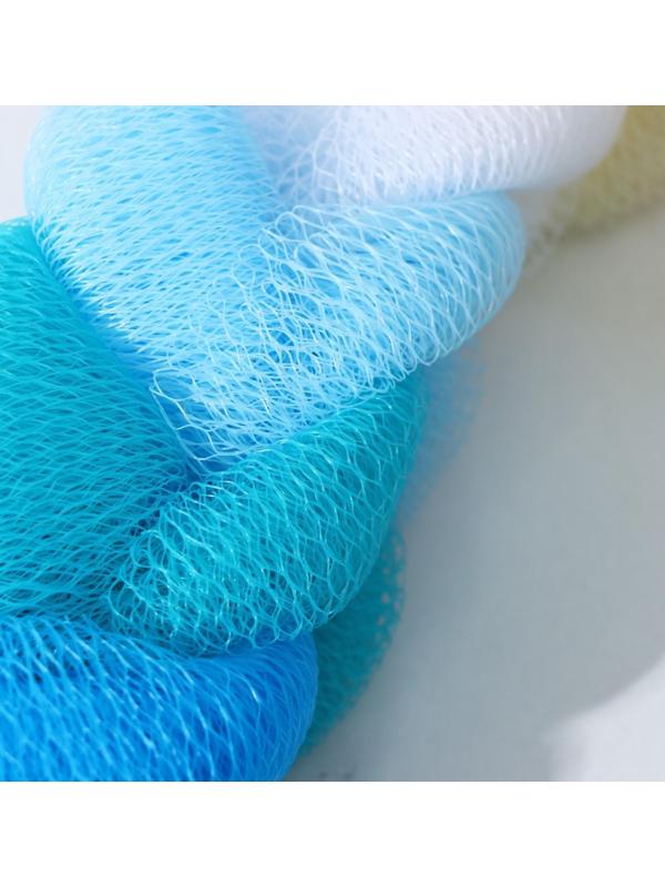 Мочалка для тела Доляна «Радуга», 70 гр