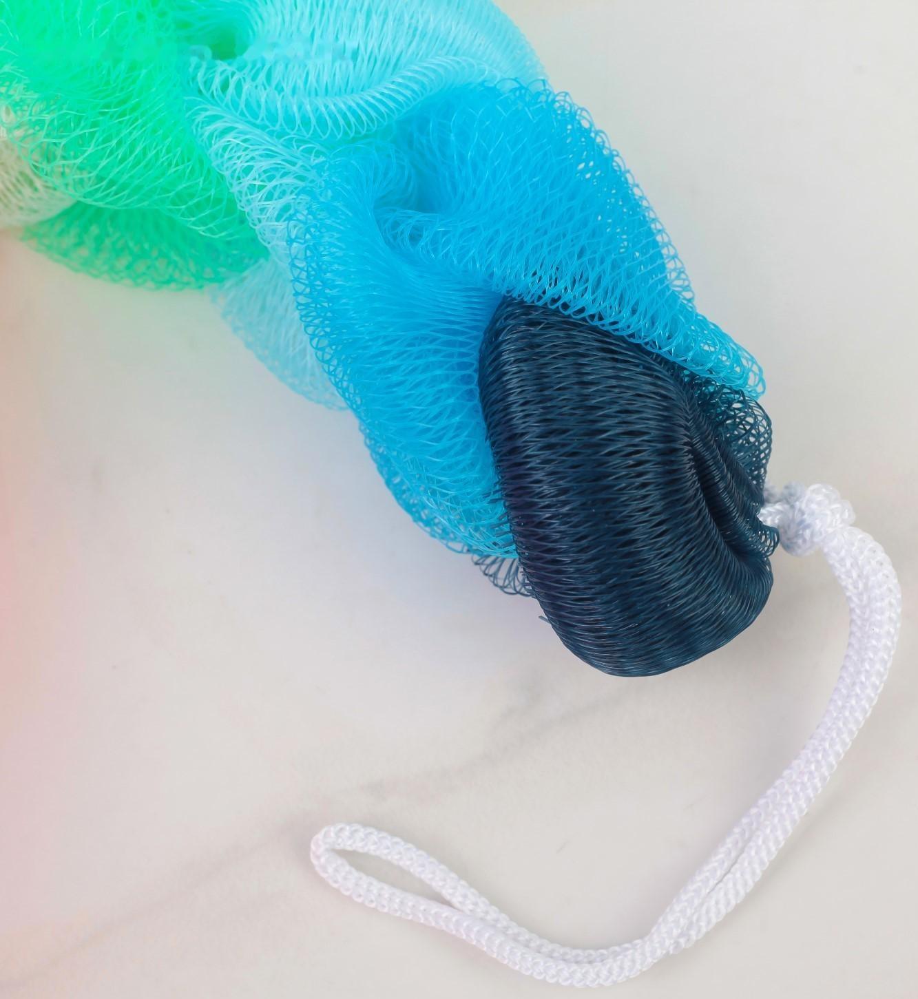 Мочалка для тела Доляна «Радуга», 30 гр