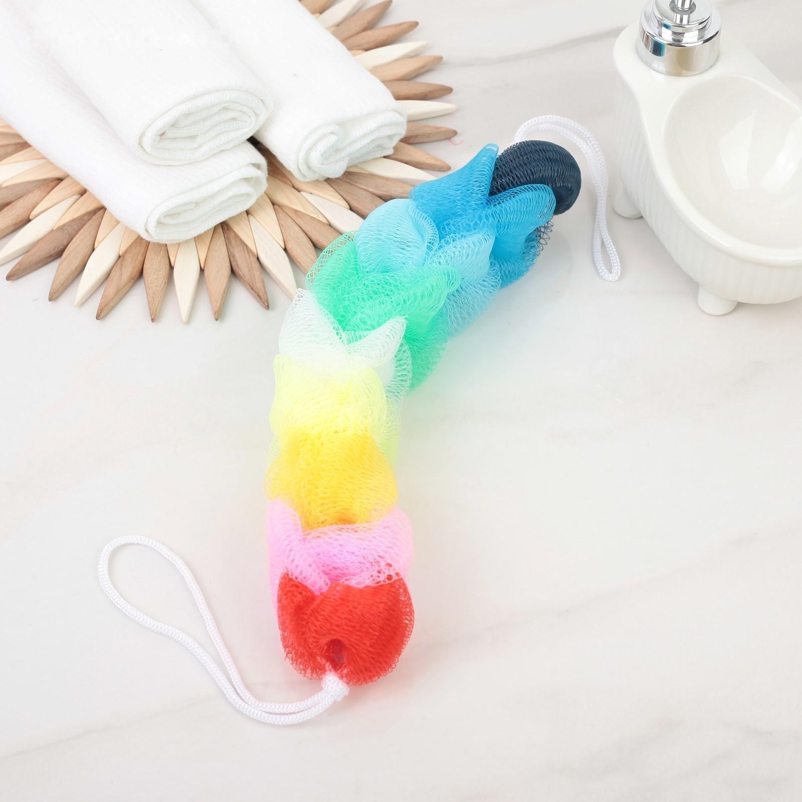 Мочалка для тела Доляна «Радуга», 30 гр