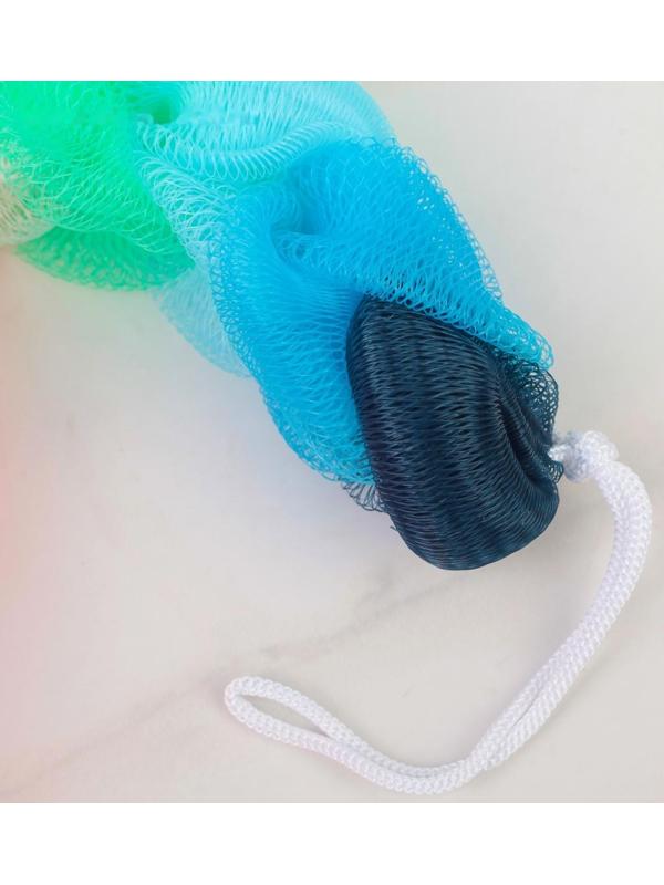 Мочалка для тела Доляна «Радуга», 30 гр