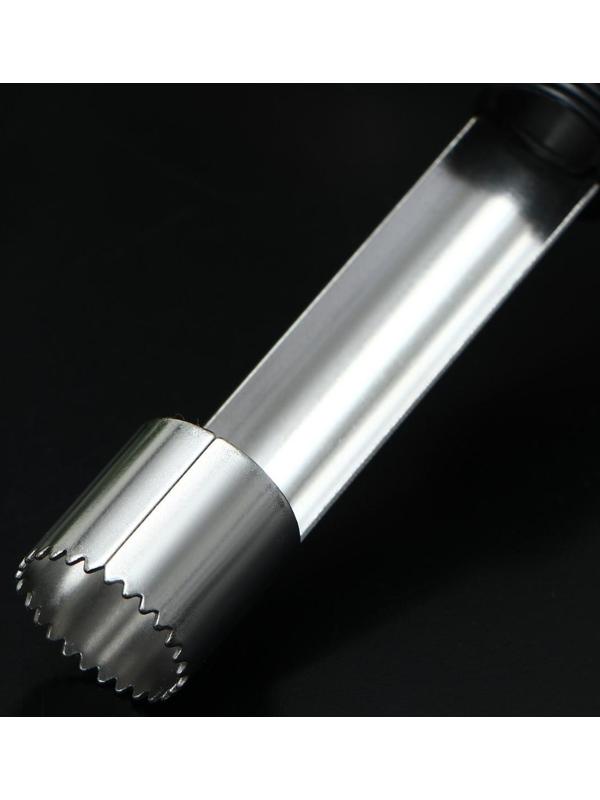 Нож для сердцевины Доляна «Помощник», 21 см, цвет чёрный