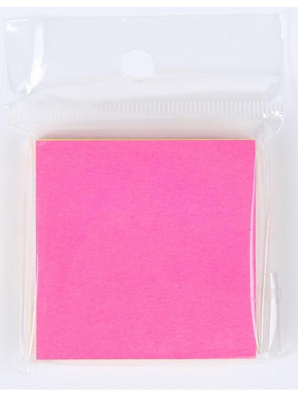 Блок с липким краем Calligrata, 51 x 51 мм, 100 листов, 5 цветов, МИКС