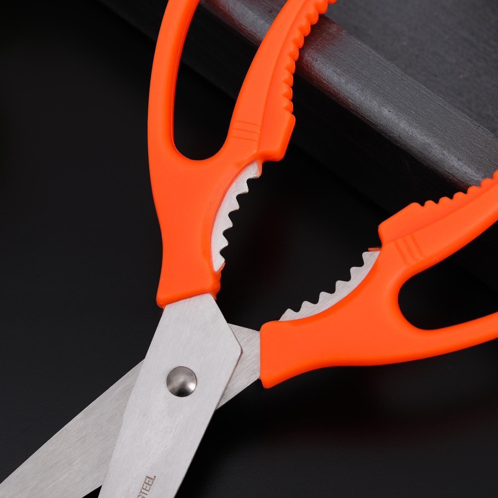 Ножницы кухонные Доляна «Саймон», 23 см, цвет МИКС