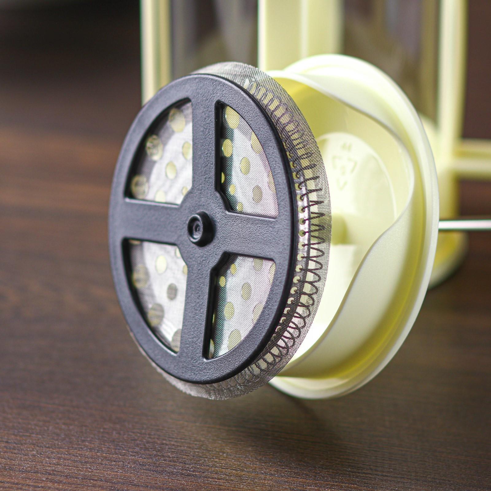 Френч-пресс Доляна «Классика», 800 мл, цвет молочный