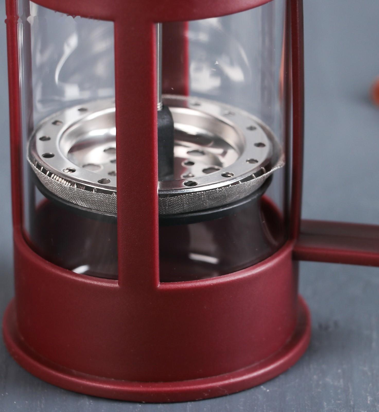 Френч-пресс Доляна «Классика», 350 мл, цвет коричневый