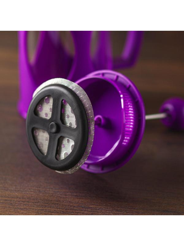 Френч-пресс Доляна «Оливер», 350 мл, цвет фиолетовый