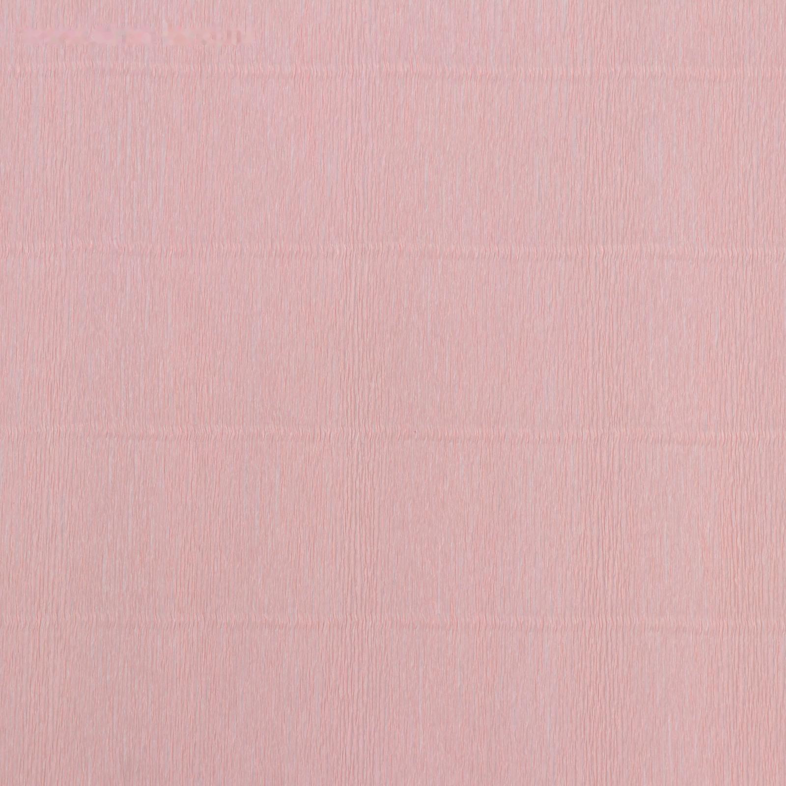 Бумага для упаковок и поделок, Cartotecnica Rossi, гофрированная, светлая, розовая, однотонная, двусторонняя, рулон 1шт., 0,5 х 2,5 м