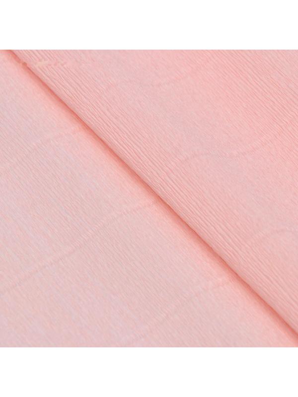 Бумага для упаковок и поделок, Cartotecnica Rossi, гофрированная, светлая, розовая, однотонная, двусторонняя, рулон 1шт., 0,5 х 2,5 м
