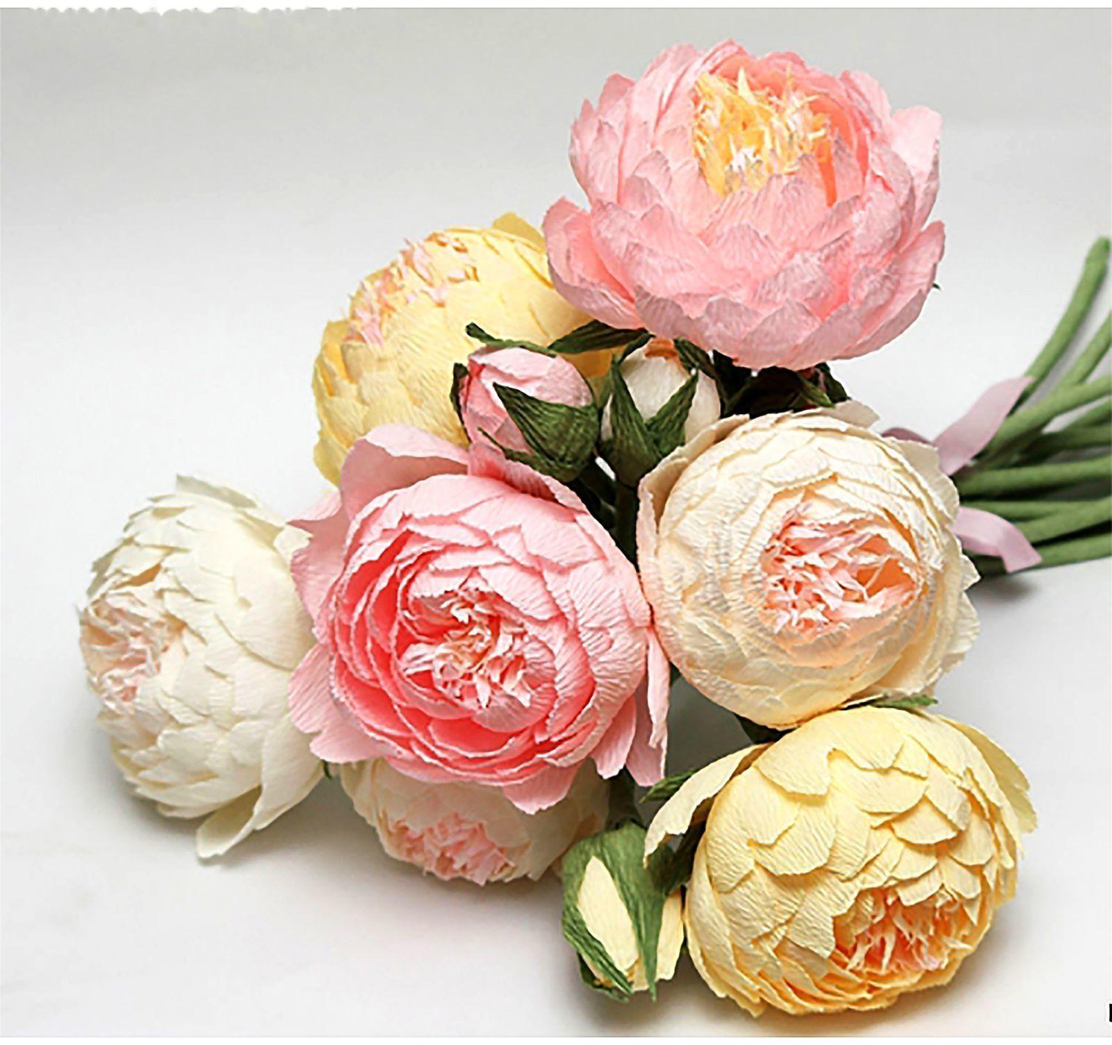 Бумага для декора и флористики, гофрированная, 