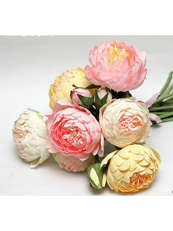 Бумага для декора и флористики, гофрированная, 