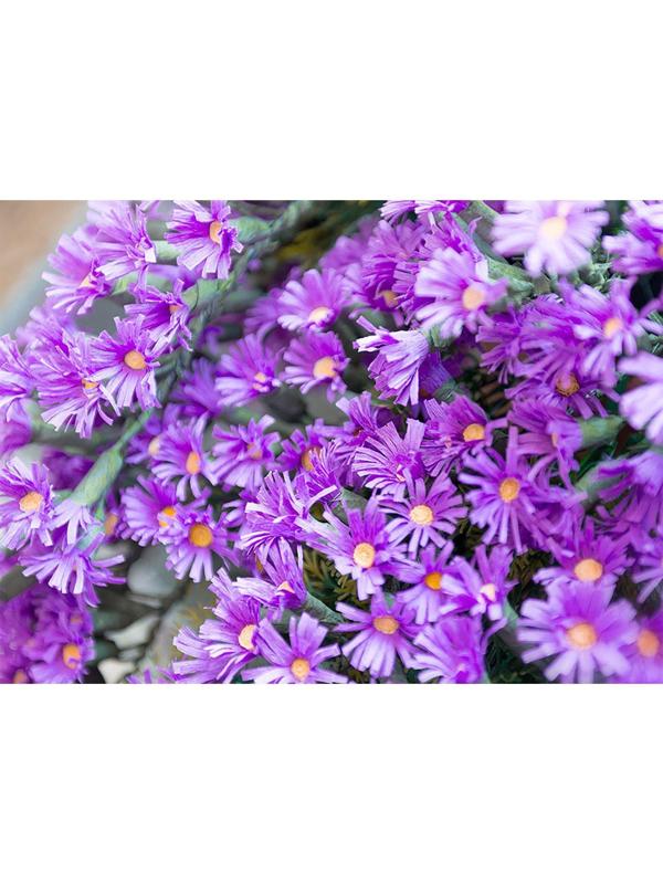 Бумага для упаковки и поделок, гофрированная, светлая, сиреневая, однотонная, двусторонняя, рулон 1 шт., 0,5 х 2,5 м