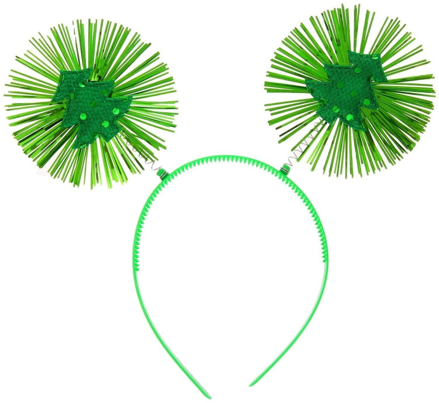 Карнавальный ободок «Яркая ёлочка»