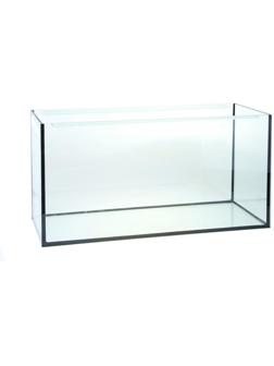 Аквариум прямоугольный, без крышки, 100 литров, 75,5 х 33 х 39,5/44,5 см