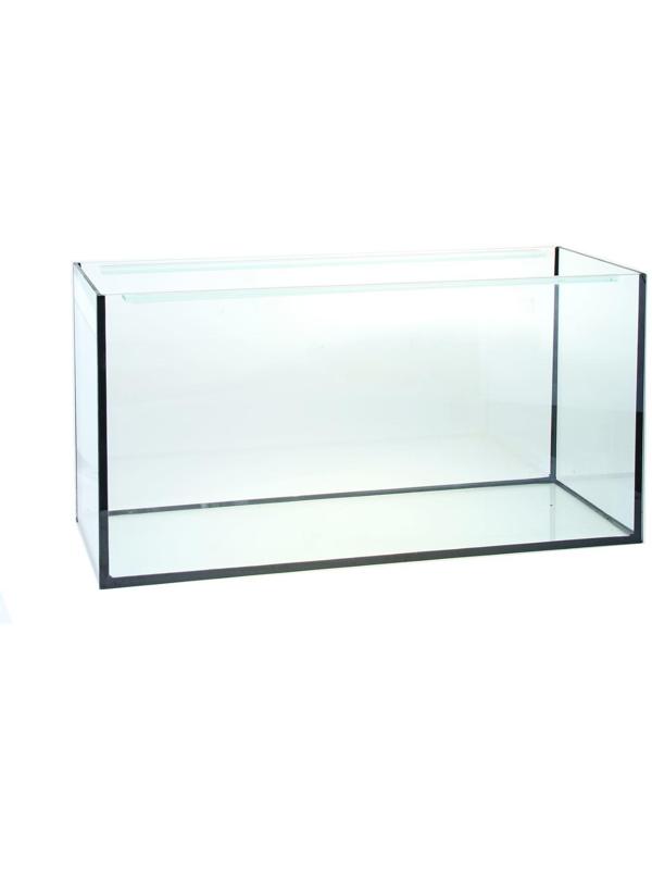Аквариум прямоугольный, без крышки, 100 литров, 75,5 х 33 х 39,5/44,5 см