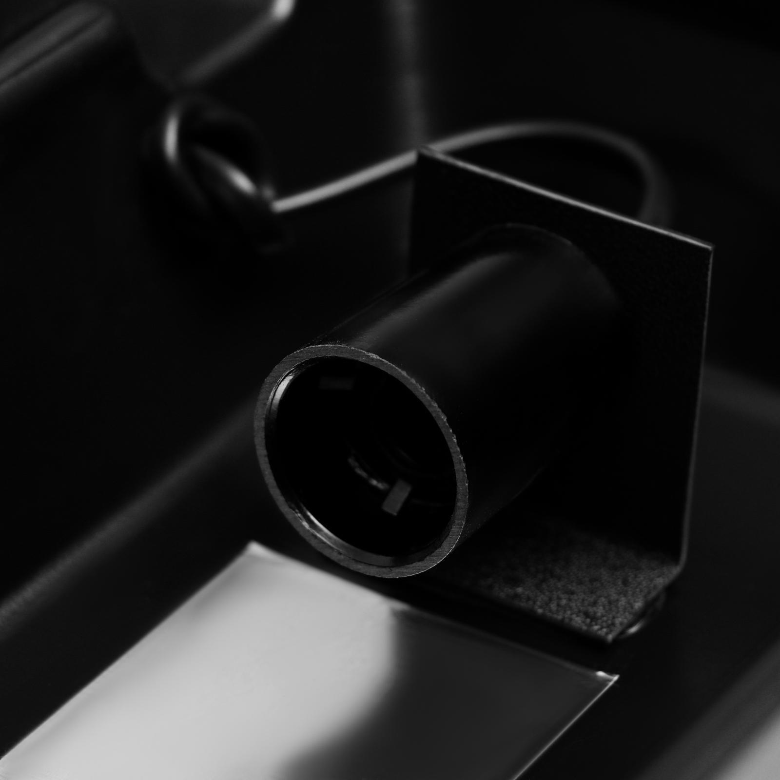 Аквариум прямоугольный Атолл с крышкой, 13 литров, 30 х 16 х 26/31 см, чёрный