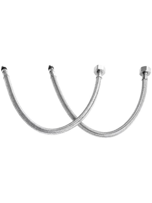 Смеситель для кухни Accoona A4676, двухрычажный, хром