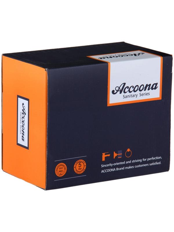 Смеситель для раковины Accoona A9072, двухрычажный, хром