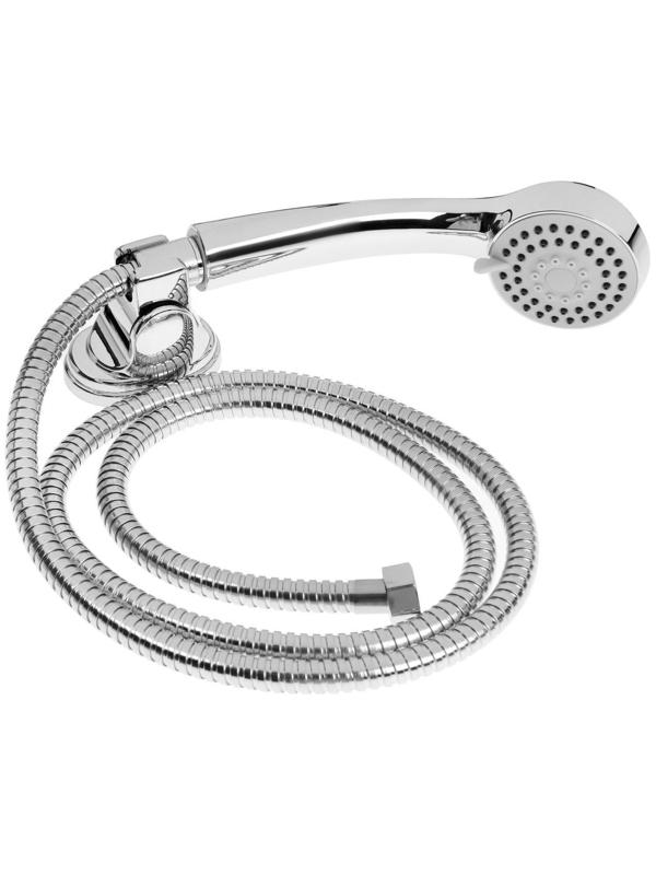 Cмеситель для ванны Accoona A7109, однорычажный, излив 300 мм, с душевым набором, хром