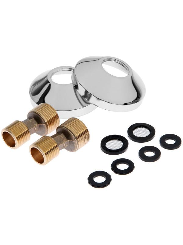 Cмеситель для ванны Accoona A7109, однорычажный, излив 300 мм, с душевым набором, хром