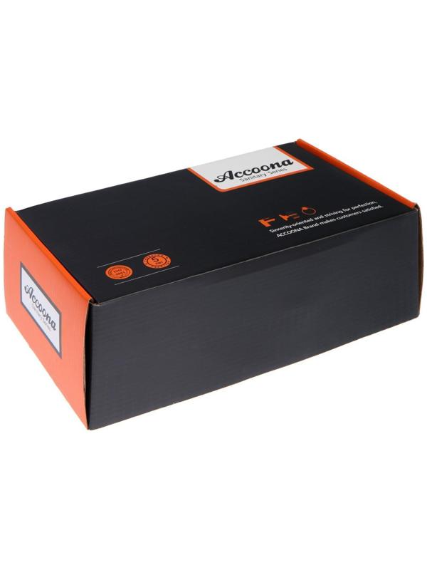 Cмеситель для ванны Accoona A7109, однорычажный, излив 300 мм, с душевым набором, хром