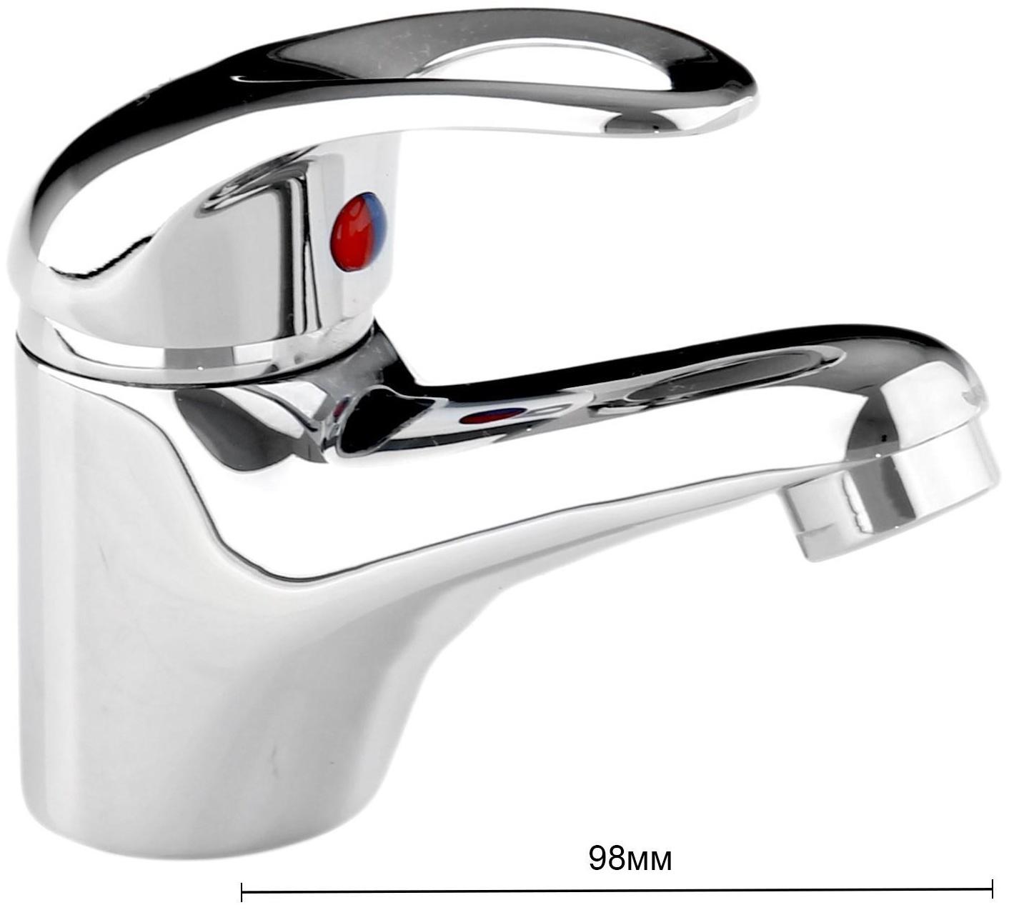 Смеситель для раковины Accoona A9052, однорычажный, хром