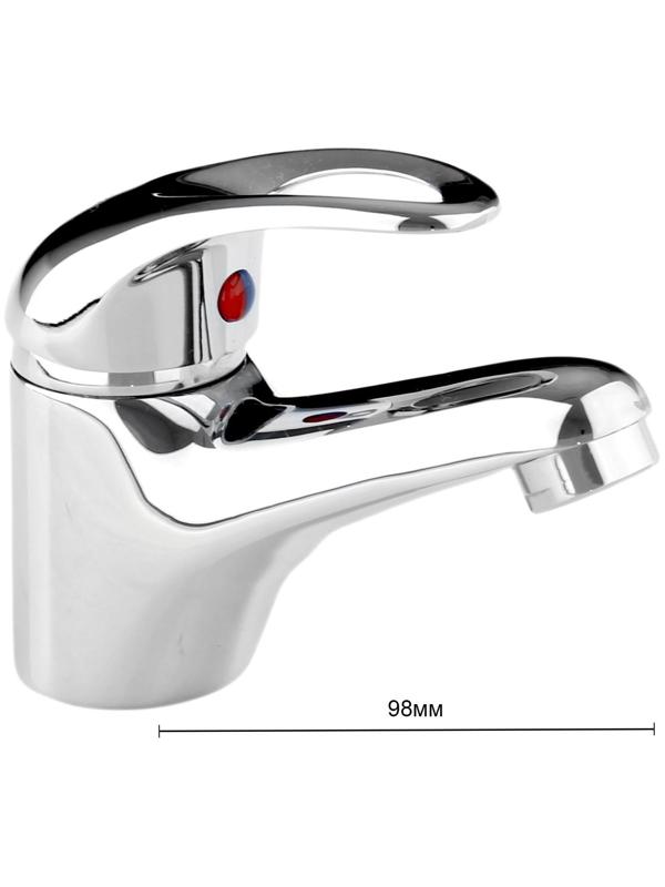 Смеситель для раковины Accoona A9052, однорычажный, хром