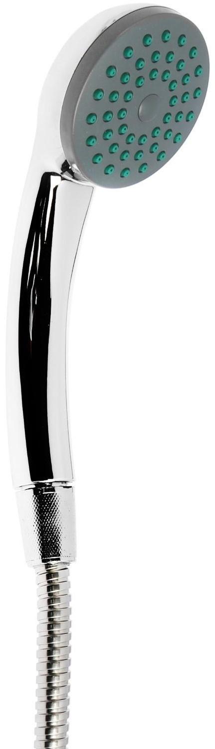 Смеситель для ванны Accoona A7140, однорычажный, излив 300 мм, с душевым набором, хром