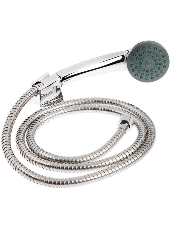 Смеситель для ванны Accoona A7140, однорычажный, излив 300 мм, с душевым набором, хром