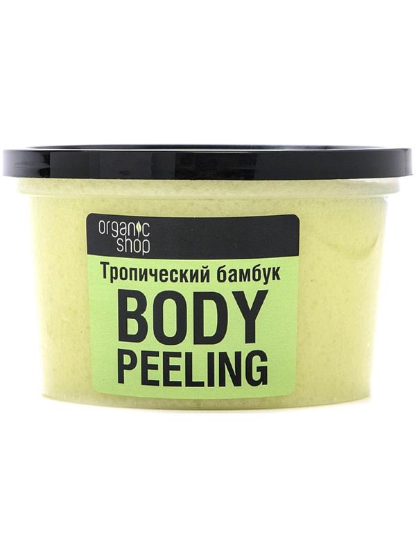 Пилинг для тела Organic Shop «Тропический бамбук», 250 мл