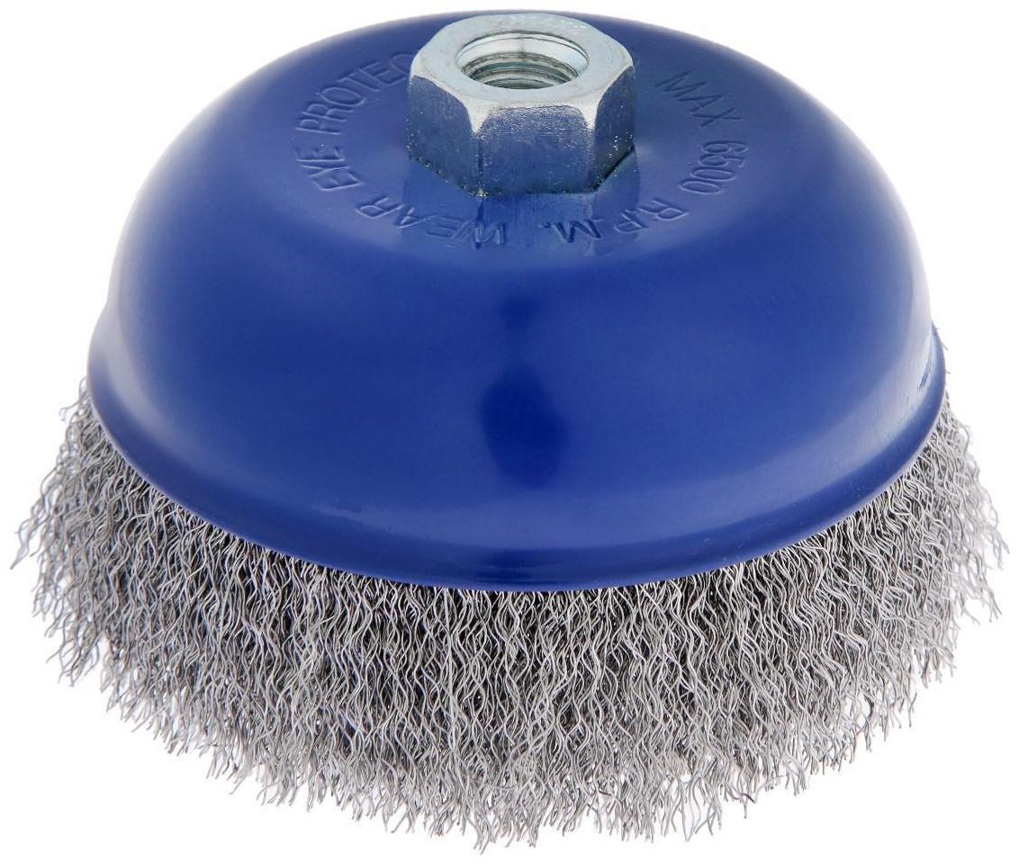 Щетка металлическая для УШМ ТУНДРА, 
