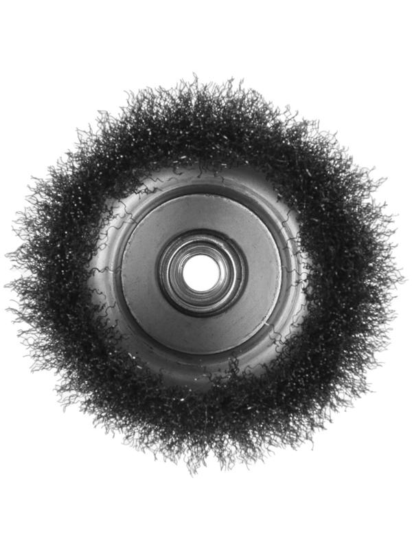 Щетка металлическая для УШМ ТУНДРА, 