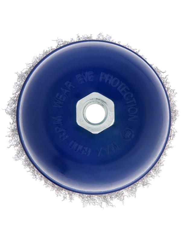 Щетка металлическая для УШМ ТУНДРА, 