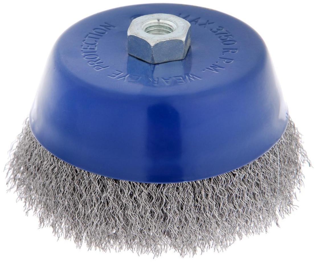 Щетка металлическая для УШМ ТУНДРА, 