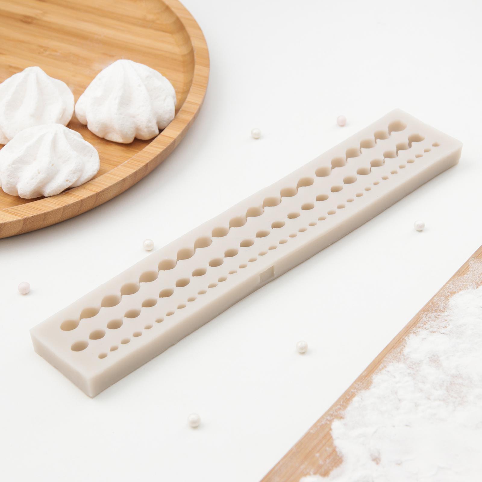 Молд «Жемчужная нить», 23×4 см, цвет МИКС