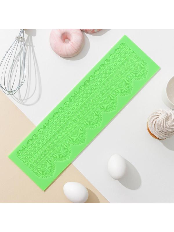 Коврик для айсинга силиконовый Доляна «Кружево», 40×12 см, цвет МИКС