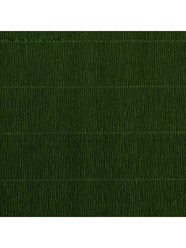 Бумага для упаковок и поделок, гофрированная, травяная, зеленая, однотонная, двусторонняя, рулон 1 шт., 0,5 х 2,5 м