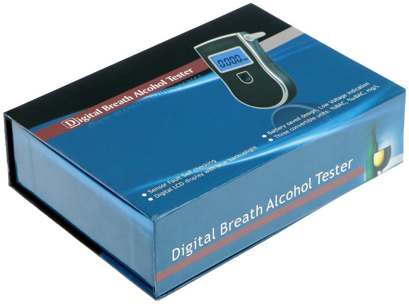 Алкотестер, ЖК-экран LED подсветка, LK-6