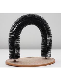 Комплекс для кошек с когтеточкой и аркой-чесалкой