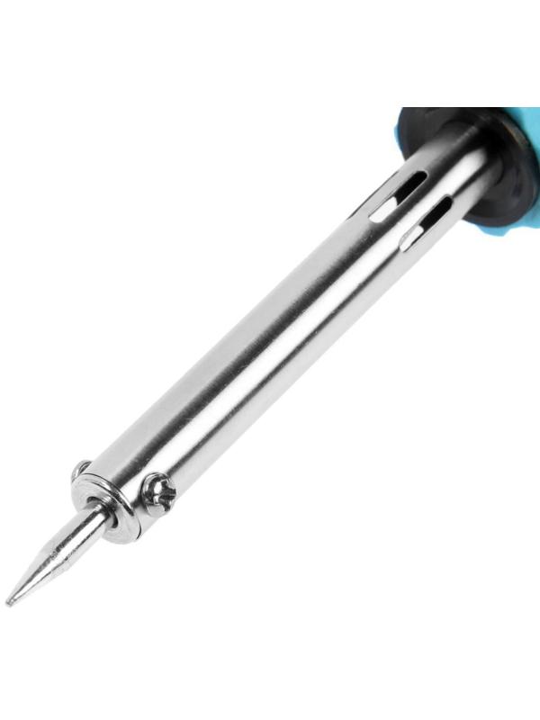 Паяльник ТУНДРА, индикатор работы, долговечное жало, 40 Вт, 220 В