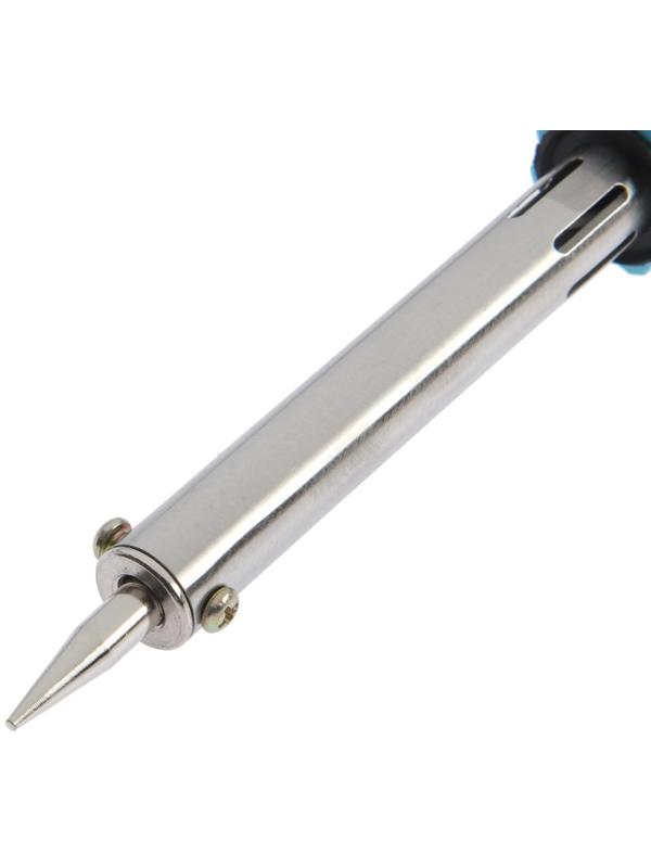 Паяльник ТУНДРА, индикатор работы, долговечное жало, 80 Вт, 220 В