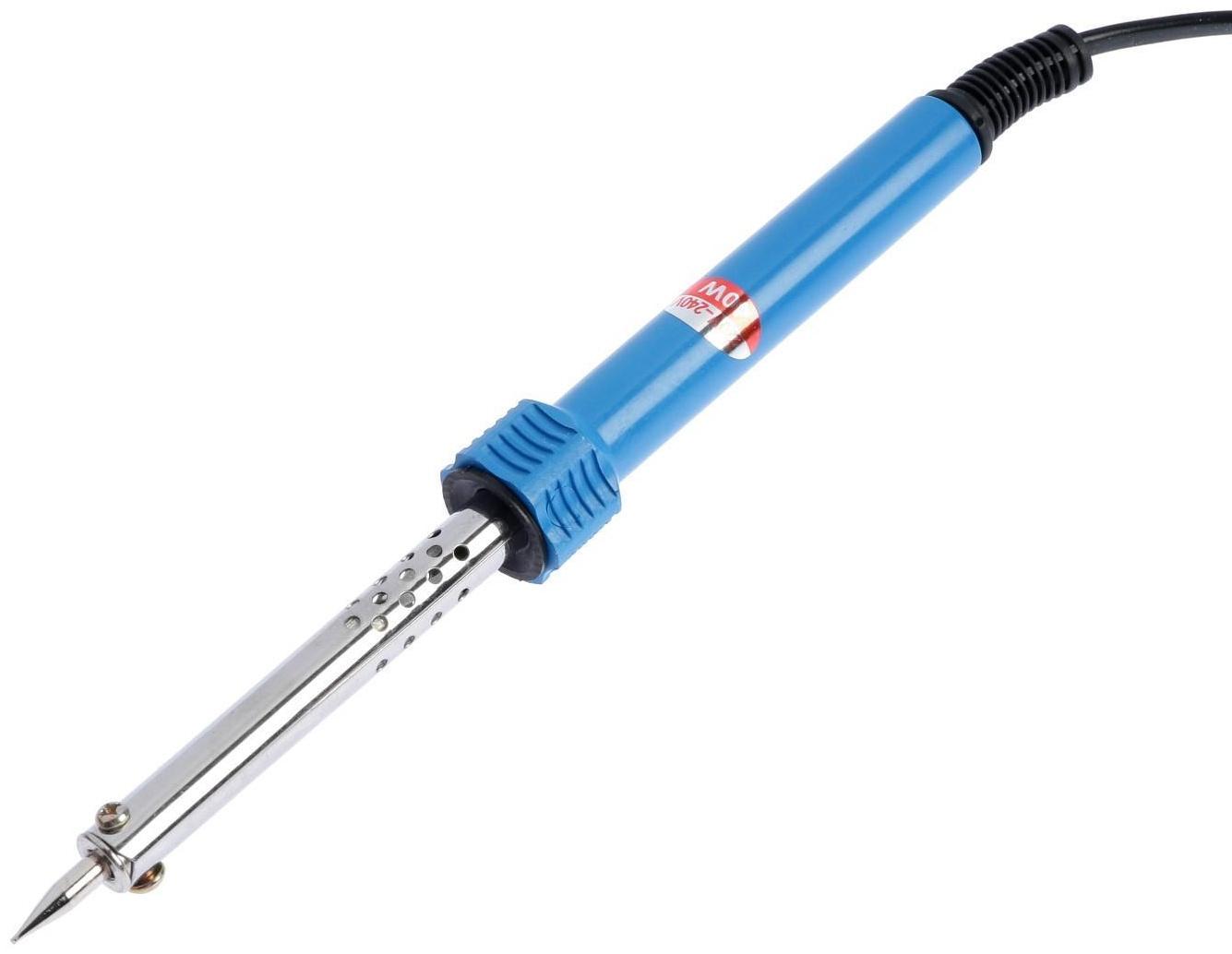 Паяльник ТУНДРА, пластиковая рукоятка, 40 Вт, 220 В