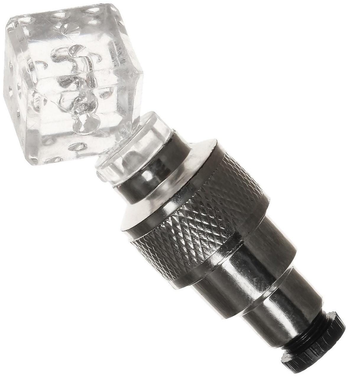 Светящийся колпачок на вентиль Cartage, микс, набор 2 шт