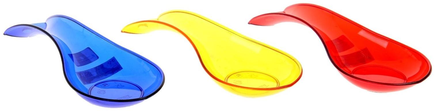 Подставка под ложку, цвет МИКС