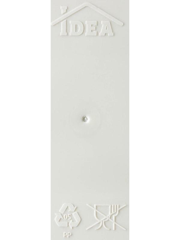 Кашпо для цветов со вставкой «Ротанг», вставка 4,9 л, цвет белый