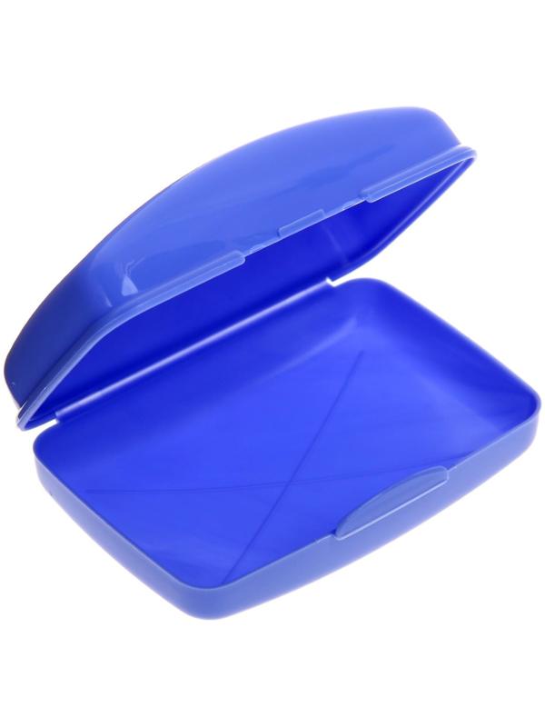 Мыльница дорожная, 10×6,8×4,4 см, цвет МИКС