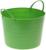 Корзина для белья мягкая, 17 л, 33×33×24,5 см, цвет ярко-зелёный