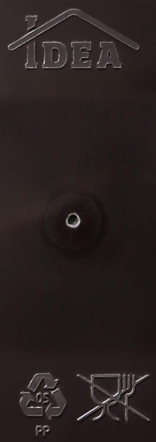 Кашпо для цветов со вставкой «Ротанг», вставка 4,9 л, цвет коричневый